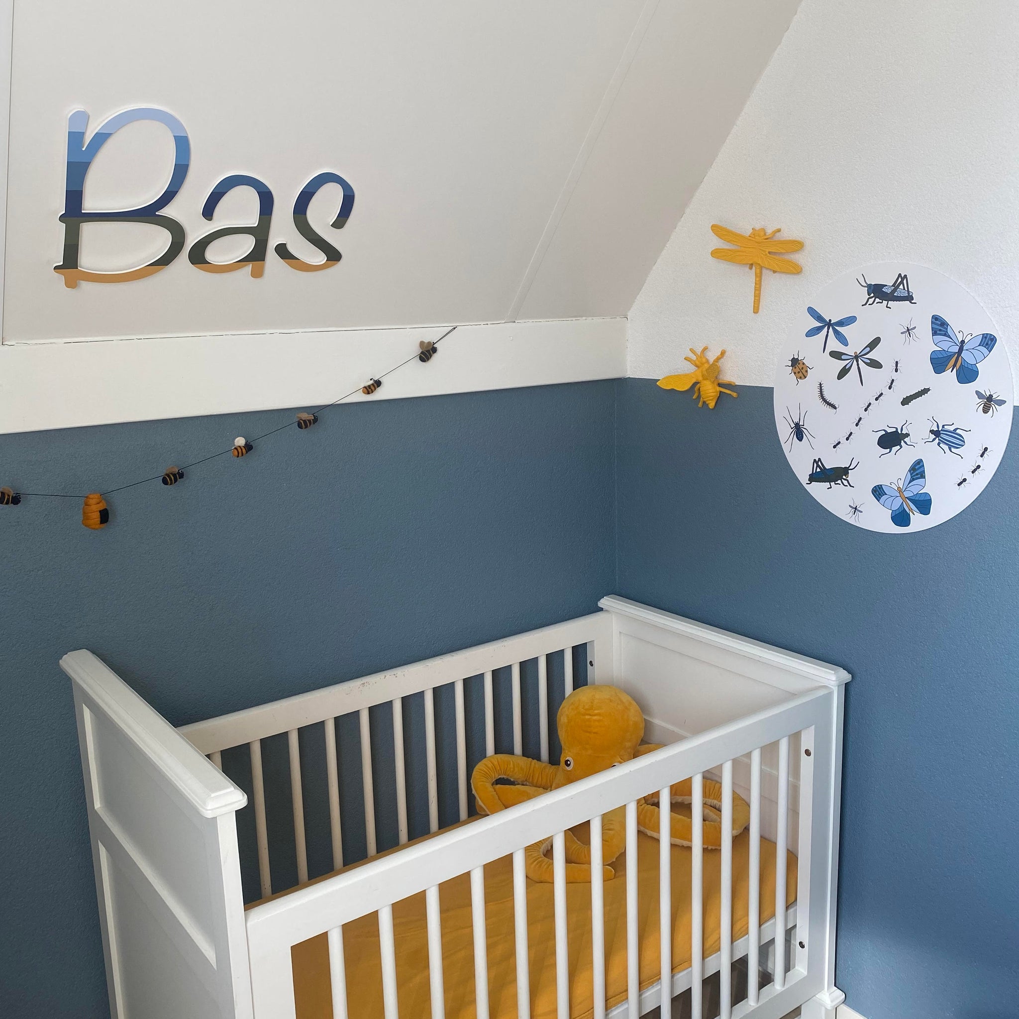 Naam op de muur, muurletters, naam, muurnaam